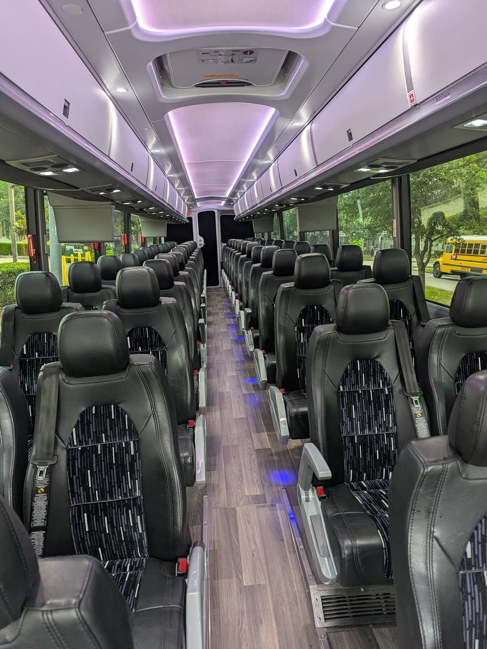 Shuttle Bus Interior